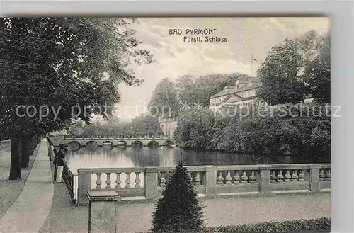 AK / Ansichtskarte Bad Pyrmont Fuerstliches Schloss Kat. Bad Pyrmont