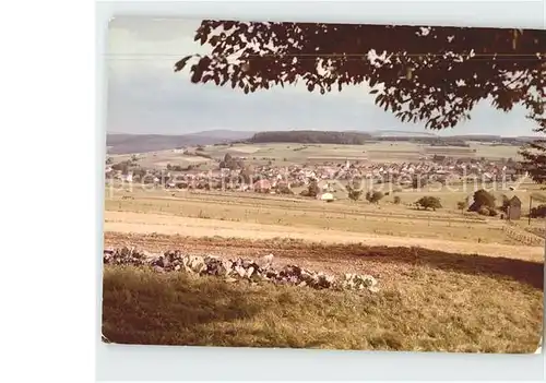 AK / Ansichtskarte Schwarzenborn Knuell Panorama Kat. Schwarzenborn