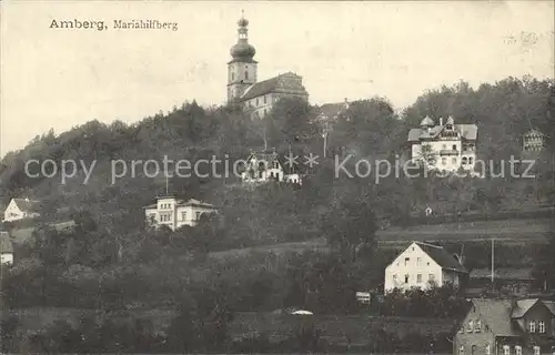 AK / Ansichtskarte Amberg Oberpfalz Mariahilfberg Kirche Kat. Amberg