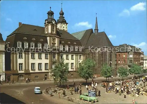 AK / Ansichtskarte Weissenfels Saale Karl Marx Platz Kat. Weissenfels