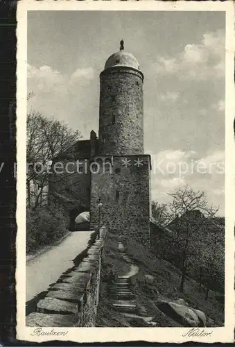 AK / Ansichtskarte Bautzen Neutor Turm Stadtmauer Kat. Bautzen