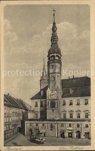 AK / Ansichtskarte Bautzen Rathaus Serie Deutsche Heimatbilder Kupfertiefdruck Kat. Bautzen