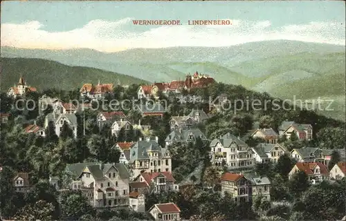 AK / Ansichtskarte Wernigerode Harz Lindenberg Kat. Wernigerode