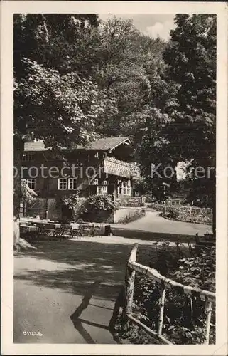 AK / Ansichtskarte Wernigerode Harz Waldgasthaus Christianental Kat. Wernigerode