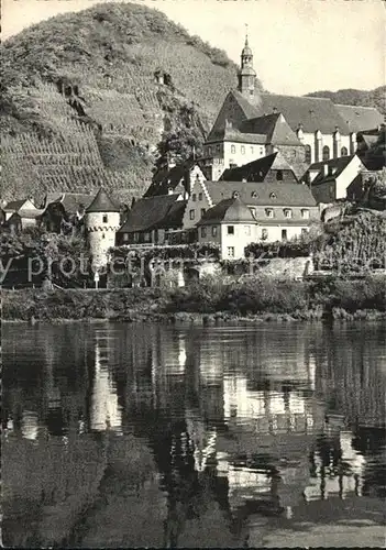 AK / Ansichtskarte Beilstein Mosel Partie am Wasser Kirche Kat. Beilstein