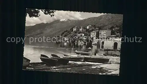 AK / Ansichtskarte Ascona TI Partie am Lago Maggiore Kat. Ascona