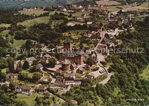 AK / Ansichtskarte Burg Wupper Schloss Burg Fliegeraufnahme Kat. Solingen