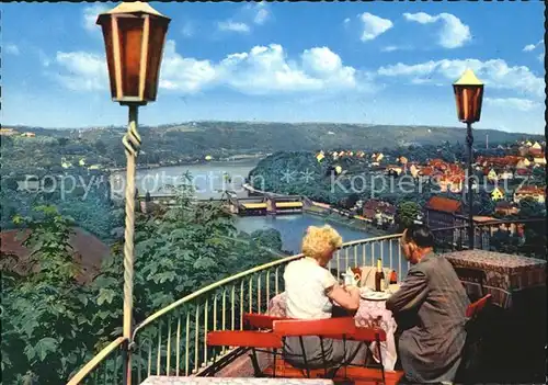 AK / Ansichtskarte Essen Ruhr Baldeneysee Terrasse Restaurant Kat. Essen