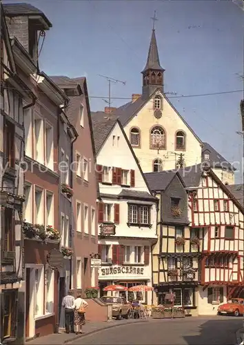 AK / Ansichtskarte Bernkastel Kues Burgstrasse Kapuzinerkloster Kat. Bernkastel Kues