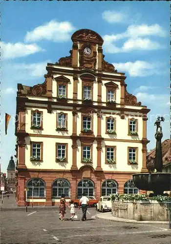 AK / Ansichtskarte Speyer Rhein Alte Muenze Historisches Gebaeude Brunnen Kat. Speyer