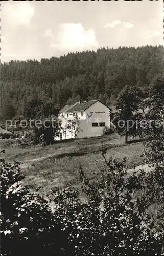 AK / Ansichtskarte Olfen Odenwald Gaestehaus Pension Zum Finkenbachtal  Kat. Beerfelden