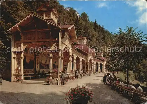 AK / Ansichtskarte Bad Berneck Kolonaden  Kat. Bad Berneck Fichtelgebirge