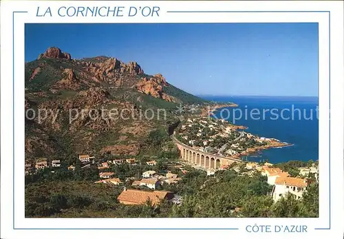 AK / Ansichtskarte Antheor Viaduc et Rocher de St Barthelemy La Corniche d Or Cote d Azur Kat. Saint Raphael