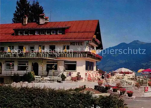 AK / Ansichtskarte Oberstdorf Hotel Panorama  Kat. Oberstdorf