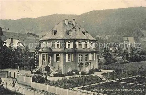 AK / Ansichtskarte Bad Leutenberg Villa St. Hubertus Kat. Leutenberg