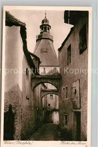 AK / Ansichtskarte Weiden Oberpfalz Stadtmauer Kat. Weiden i.d.OPf.