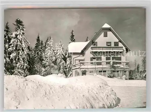 AK / Ansichtskarte Zwieselberg Freudenstadt Hotel Tannenhof  Kat. Freudenstadt