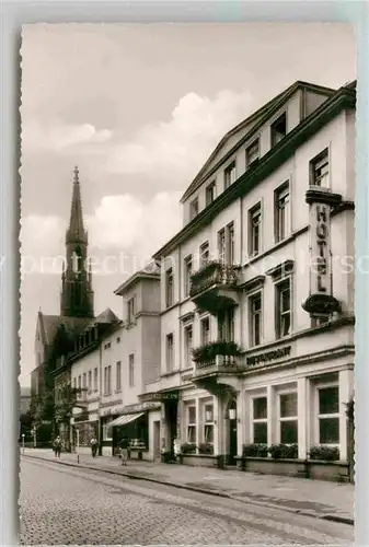 AK / Ansichtskarte Offenburg Hauptstrasse mit Hotel Offenburger Hof Kat. Offenburg