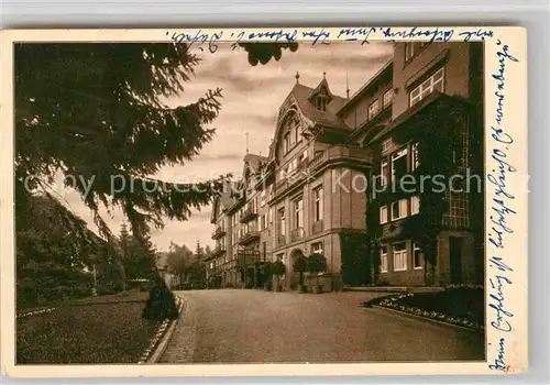 AK / Ansichtskarte Freudenstadt Kurhaus Palmenwald Hoehenluftkurort Schwarzwald Kat. Freudenstadt