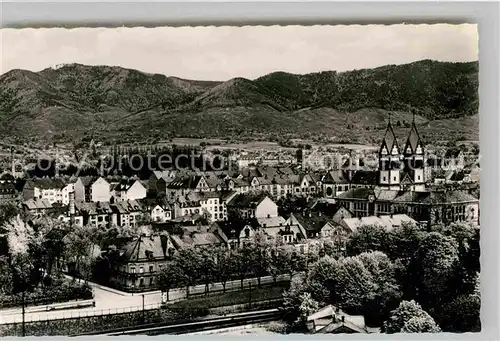 AK / Ansichtskarte Offenburg Stadtbild mit Dreifaltigkeitskirche Schwarzwald Kat. Offenburg