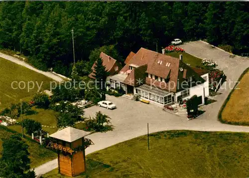 AK / Ansichtskarte Geisselhardt Fliegeraufnahme Cafe Pension Roemergraben am Limes Turm Kat. Mainhardt