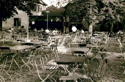 AK / Ansichtskarte Ulm Donau Gartenwirtschaft Kat. Ulm