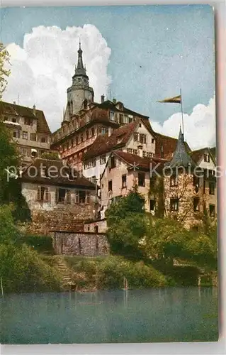 AK / Ansichtskarte Tuebingen Hoelderlinsturm Aula Kat. Tuebingen