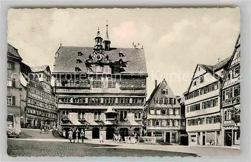 AK / Ansichtskarte Tuebingen Marktplatz Kat. Tuebingen