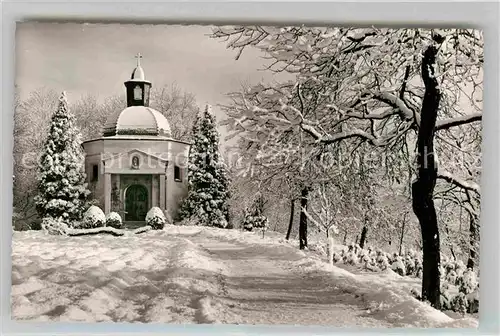 AK / Ansichtskarte Unterjesingen Genesungsheim Schloss Roseck Winter Kapelle Kat. Tuebingen