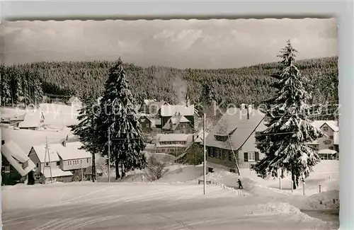 AK / Ansichtskarte Kniebis Freudenstadt Panorama Winterlandschaft Kat. Freudenstadt