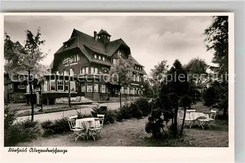 AK / Ansichtskarte Freudenstadt Kurhaus Alexanderschanze Kat. Freudenstadt