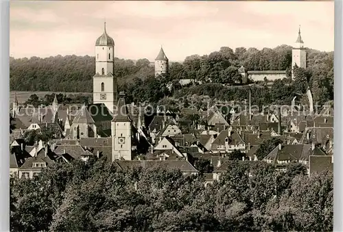 AK / Ansichtskarte Biberach Riss Stadtpfarrkirche Weisser Turm Ulmer Tor Gigelturm  Kat. Biberach an der Riss