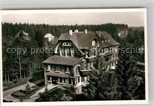 AK / Ansichtskarte Villingen Schwenningen Sanatorium Waldeck Kat. Villingen Schwenningen