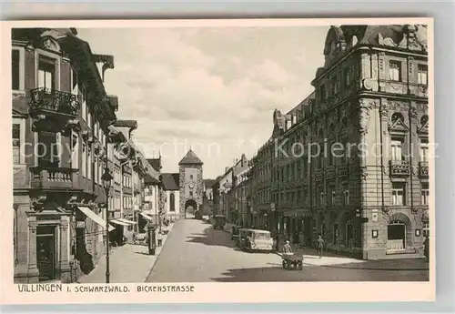 AK / Ansichtskarte Villingen Schwenningen Bickenstrasse Kat. Villingen Schwenningen