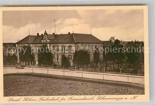 AK / Ansichtskarte Schwenningen Neckar Hochschule fuer Feinmechanik Kat. Villingen Schwenningen