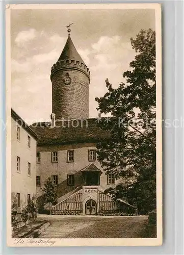 AK / Ansichtskarte Kahla Thueringen Burghof Leuchtenburg Kat. Kahla Thueringen