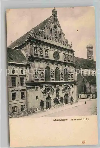 AK / Ansichtskarte Muenchen Michaeliskirche Kat. Muenchen