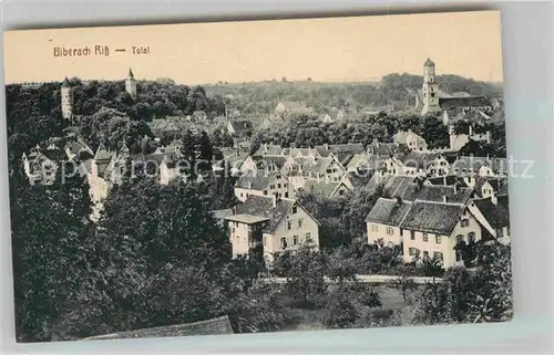 AK / Ansichtskarte Biberach Riss Totalansicht Kat. Biberach an der Riss