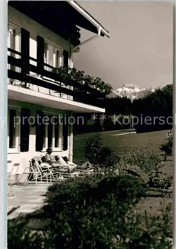 AK / Ansichtskarte Kornau Oberstdorf Hotel Nebelhorn Kat. Oberstdorf