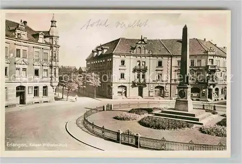 AK / Ansichtskarte Erlangen Kaiser Wilhelm Platz Kat. Erlangen