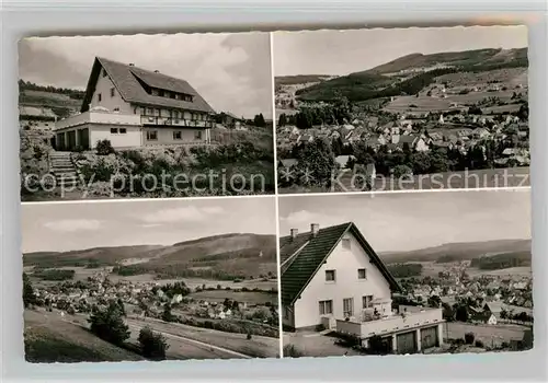 AK / Ansichtskarte Lenzkirch Fremdenheim Haus Sonnhalde Panorama Kat. Lenzkirch