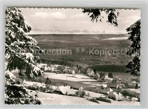 AK / Ansichtskarte Kappel Lenzkirch Panorama Kat. Lenzkirch