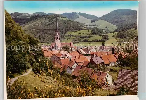 AK / Ansichtskarte Schoenau Schwarzwald Panorama Kat. Schoenau im Schwarzwald