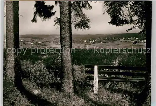 AK / Ansichtskarte Dietersweiler Panorama Kat. Freudenstadt