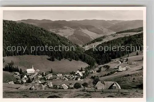 AK / Ansichtskarte Muggenbrunn Panorama Kat. Todtnau