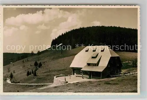 AK / Ansichtskarte Todtnauberg Jugendherberge Michael Fleiner Haus Kat. Todtnau