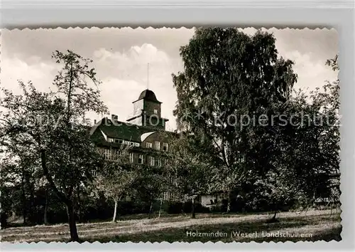 AK / Ansichtskarte Holzminden Weser Landschulheim Kat. Holzminden