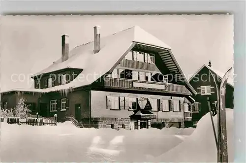 AK / Ansichtskarte Kniebis Freudenstadt Gasthaus Pension zum Schwarzwald Kat. Freudenstadt