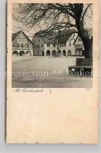 AK / Ansichtskarte Freudenstadt Marktplatz Altes Rathaus Kat. Freudenstadt