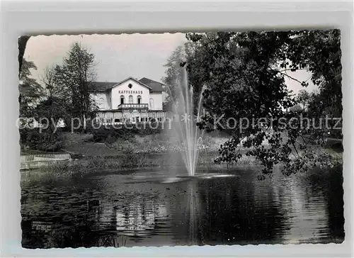 AK / Ansichtskarte Wolfenbuettel Cafehaus am Teich Kat. Wolfenbuettel